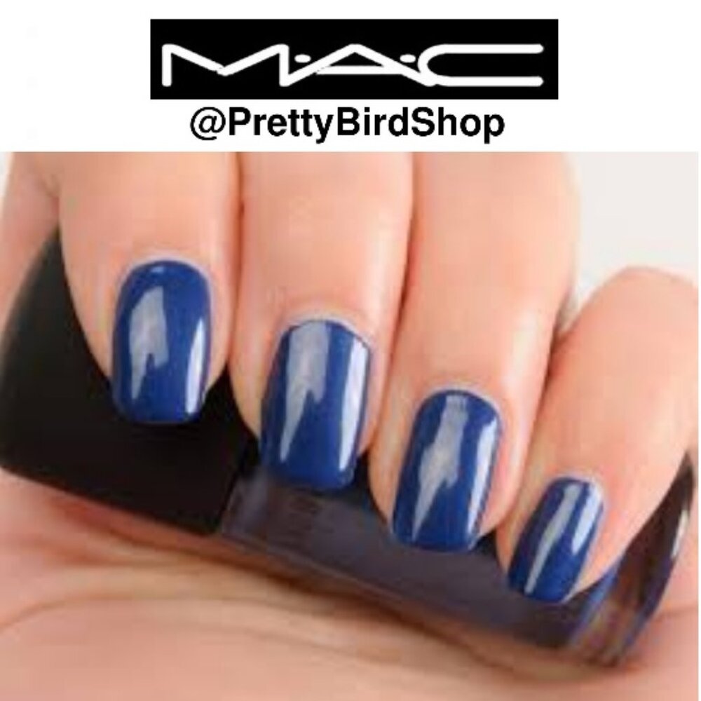 MAC MIDNIGHT OCEAN Ultra rare nail discontinued NIB bl Last one!